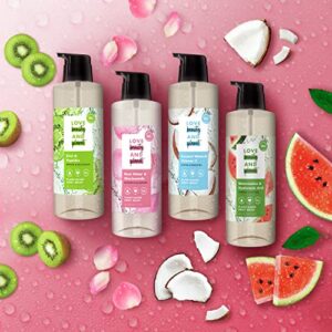 Love Beauty And Planet Body Wash Softened, Visibly Glowing Skin Coconut Water and Vitamin C Made with Plant-Based Cleansers and Skin Care Ingredients 32.3 fl oz