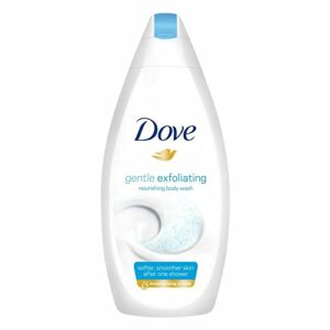 dove gentle exfoliating body wash with nutrium moisture, 16.9 fl oz (pack of 1)