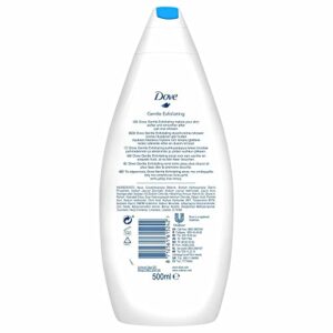 Dove Gentle Exfoliating Body Wash with Nutrium Moisture, 16.9 Fl Oz (Pack of 1)