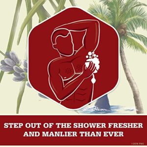 Old Spice Fresher Collection Body Wash for Men, Fiji with Palm Tree Scent, 25 fl oz (Pack of 4)