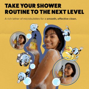 GOSHI Super Vitamin Body Wash 16 oz - pH-Balanced Moisturizing Body Wash for Men and Women - For All Skin Types