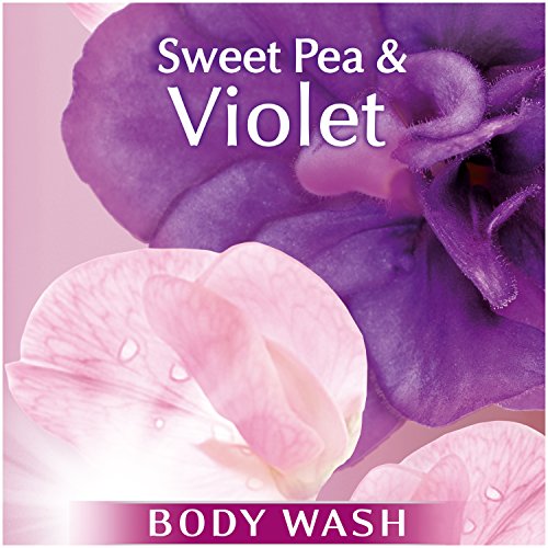 Suave Essentials Body Wash, Sweet Pea and Violet, 15 Fl Oz (Pack of 1)