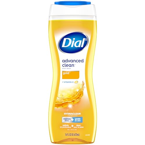 Dial Body Wash, Advanced Clean Gold, 16 fl oz, Pack of 6