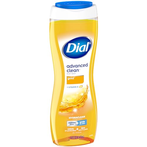 Dial Body Wash, Advanced Clean Gold, 16 fl oz, Pack of 6