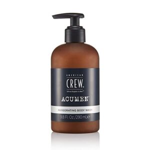 American Crew Men's Body Wash, Acumen with Cranberry Extract, Gently Cleanses Skin, 9.8 Fl Oz