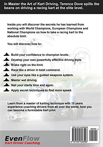 Learn How To Master The Art Of Kart Driving: Command your kart, dominate your opponents and grow your self-confidence with advanced driving techniques and winning strategies used by the pros.