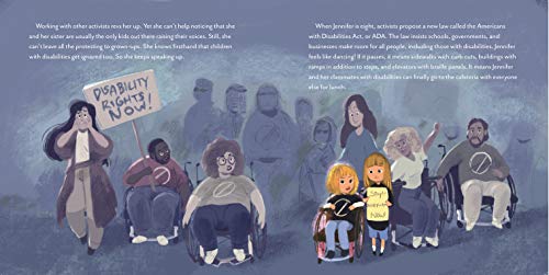 All the Way to the Top: How One Girl's Fight for Americans with Disabilities Changed Everything (Inspiring Activism and Diversity Book About Children with Special Needs)