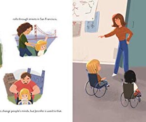 All the Way to the Top: How One Girl's Fight for Americans with Disabilities Changed Everything (Inspiring Activism and Diversity Book About Children with Special Needs)