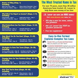 J. K. Lasser's Your Income Tax 2022: For Preparing Your 2021 Tax Return