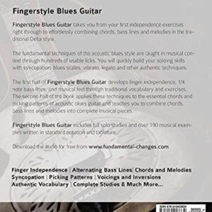 Fingerstyle Blues Guitar: Master Acoustic Blues Guitar Fingerpicking and Soloing (Learn How to Play Blues Guitar)