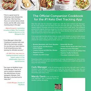 Carb Manager's Keto Diet Cookbook: The Easiest Way to Lose Weight Fast with 101 Recipes That You Can Track with QR Codes