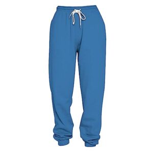 Chounliem Ladies Sweat Pants, with Pockets Sweatpants Women Baggy Women'S Sweats Women Pant Grey Sweatpants Wide Leg Fleece Sweatpants Women Track Orders to Be Delivered Womens Plus Size Prime Deals