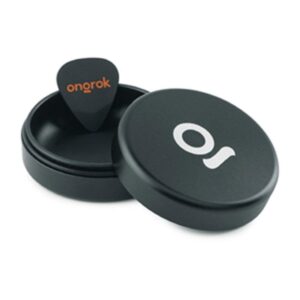 ongrok storage puck, black, perfect size case to store in your pocket, airtight, preserves moisture profile, smell and aroma