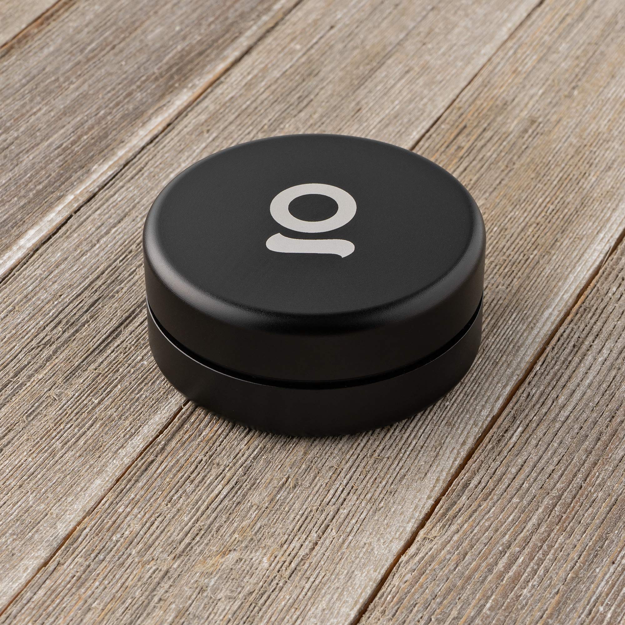 ONGROK Storage Puck, Black, Perfect Size Case to Store in Your Pocket, Airtight, Preserves Moisture Profile, Smell and Aroma