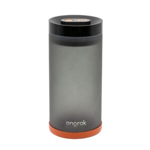 ongrok glass storage jar (1200ml/3oz) with vacuum pump technology, air proof containers to preserve smell and aroma