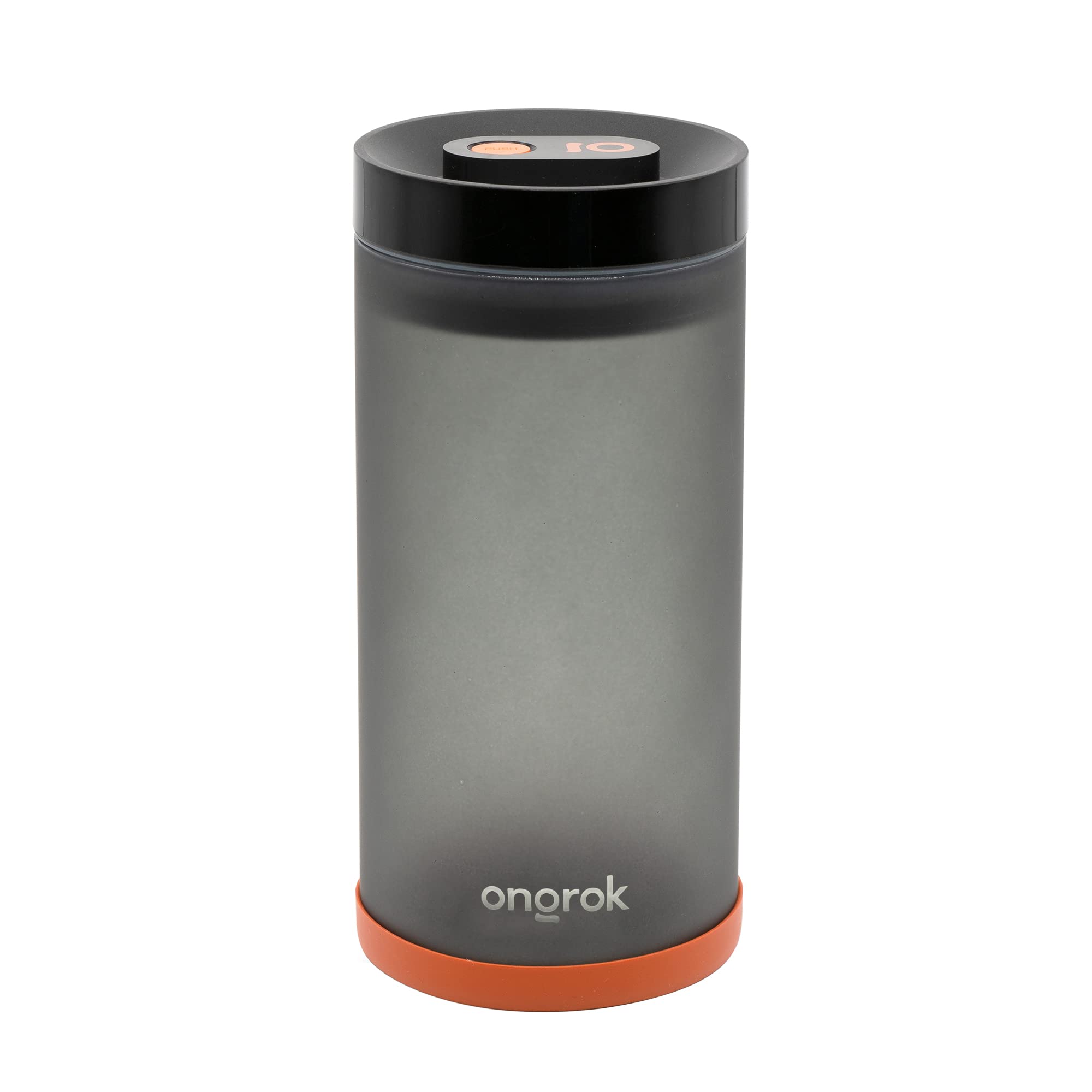 ONGROK Glass Storage Jar (1200ml/3oz) with Vacuum Pump Technology, Air Proof Containers to Preserve Smell and Aroma