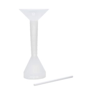 ongrok transparent filler, loader and packer device with measuring guide, kit includes: funnel and packing stick