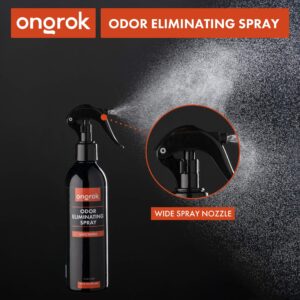 Smoke Odor Eliminator Spray by ONGROK, Natural Unscented (8 oz), Made in USA, Smell Remover for Home and Car, Air Freshener, Smoke Odor Exterminator