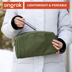 Carbon-lined Wallets with Combination Lock V 2.0 | 3" Sizes (Small, Medium, Large) Green | Large (6x11")