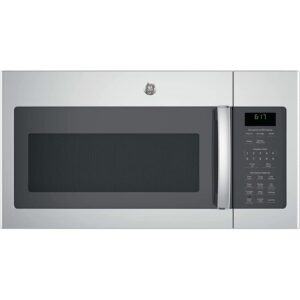 GE JVM6172SKSS 1.7 Cu. Ft. Over-the-Range Microwave Oven Stainless Steel Bundle with 2 YR CPS Enhanced Protection Pack