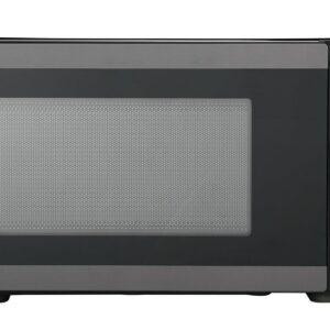 0.9 Cu ft Countertop Microwave Oven, 900 Watts, New (Color : Black Stainless Steel)