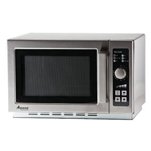 AMANA RCS10DSE Medium-Duty Microwave Oven, 1000W