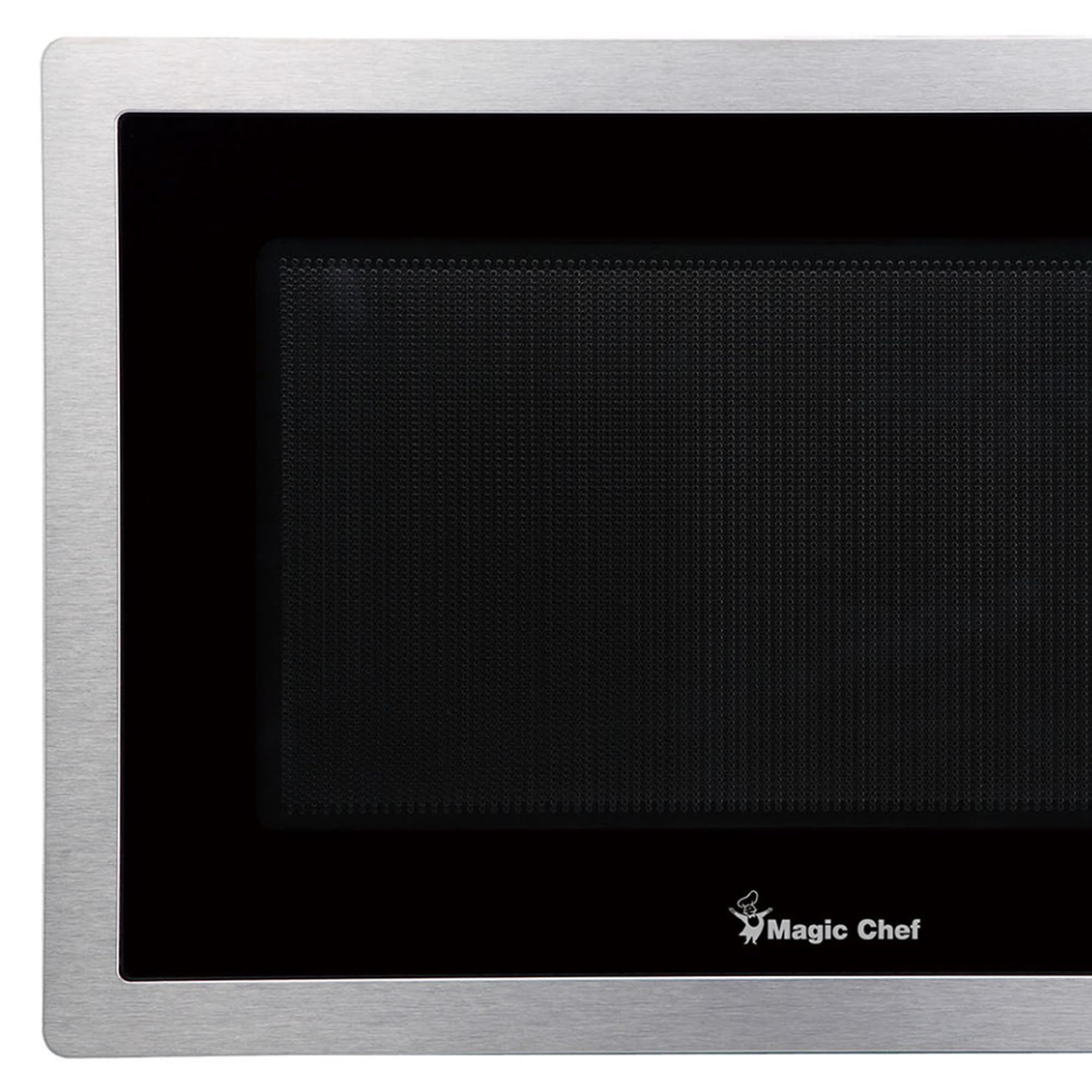 Magic Chef 900 Watts 0.9 Cubic Feet Small Countertop Microwave Oven for Compact Spaces with 6 Pre Programmed Cooking Modes, Stainless Steel