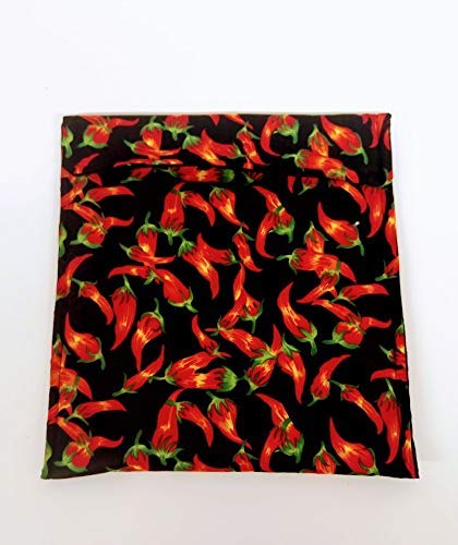 Potato Bag, Microwave Potato Bag, Potato Cooker bag, Potato Pouch, Baked Potato Bag, Cotton Bag in a Red Chili Pepper Fabric Print