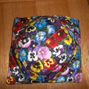 Microwave Bowl Cozy Cozies Pansy 10 Inches