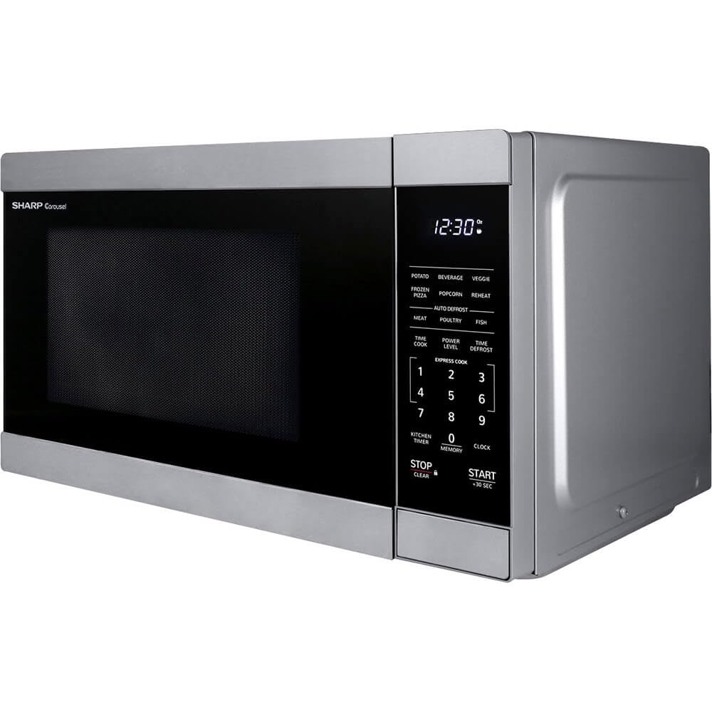 Sharp 1.1 cu. ft. Mid-Size Countertop Microwave Oven (SMC1162HS)