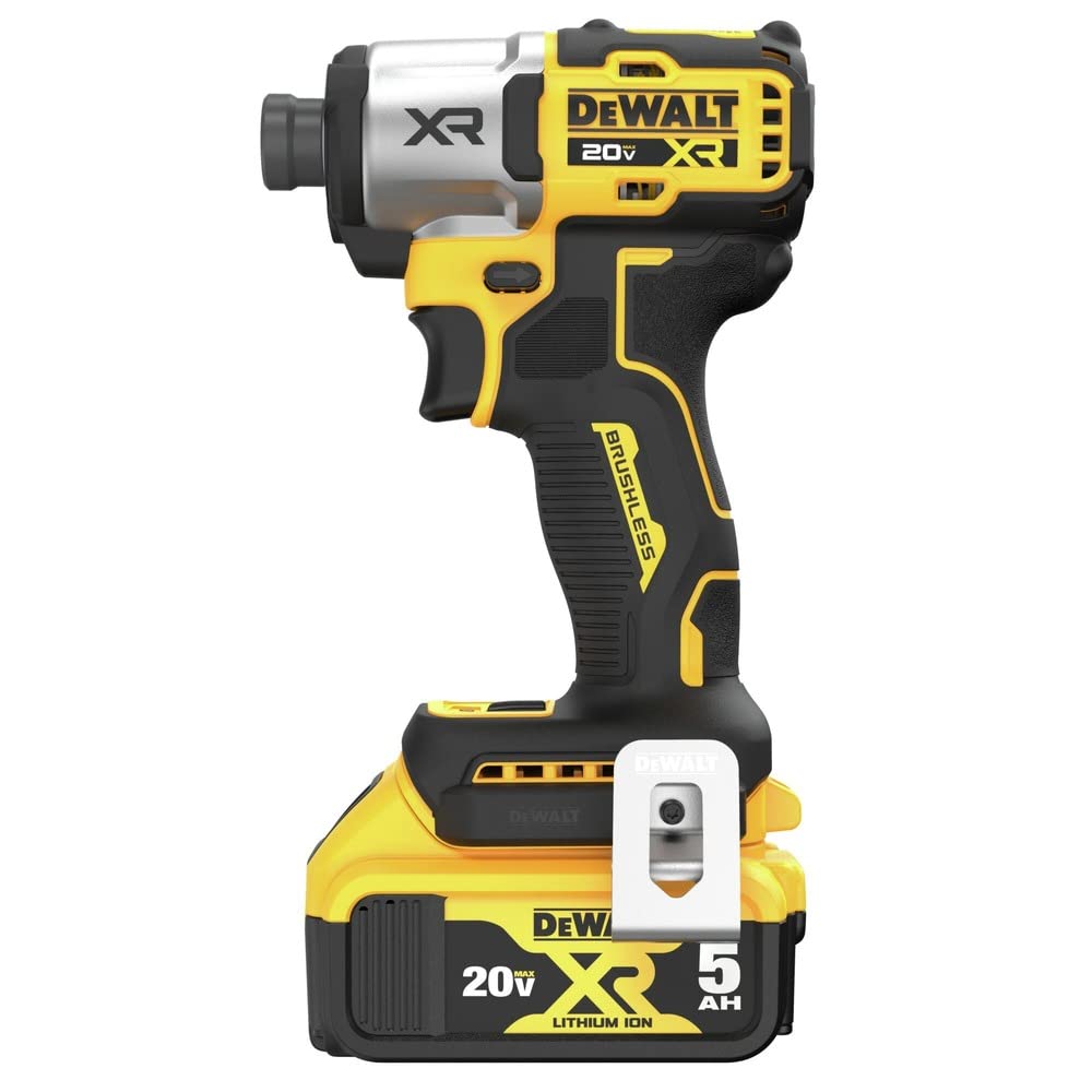 DEWALT 20V MAX Impact Driver, Cordless, 3-Speed, 2 Batteries and Charger Included (DCF845P2)