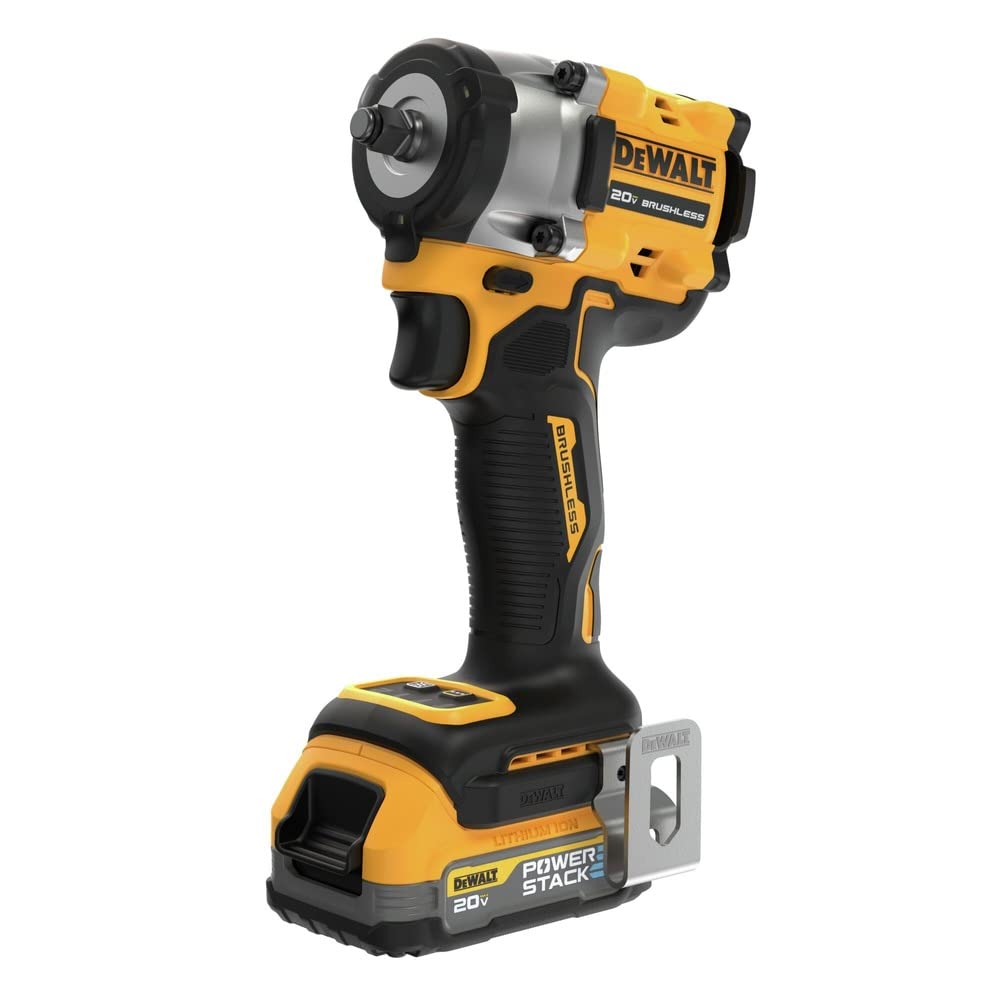 DEWALT DCF923E1 20V MAX Brushless Lithium-Ion 3/8 in. Cordless Compact Impact Wrench Kit (1.7 Ah)