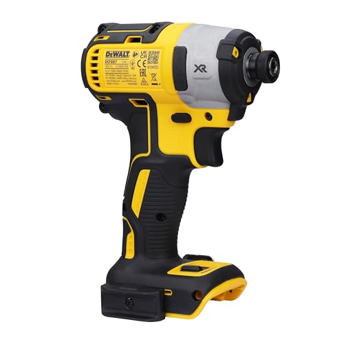 DEWALT DCF887N XR 18V 3 Speed BL Impact Driver Naked-Body ONLY, 18 W, 18 V, Multi, Bare Unit