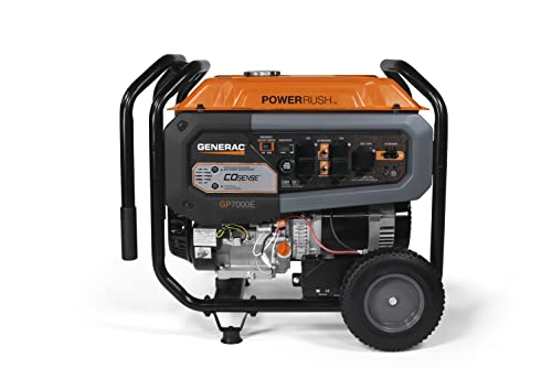 Generac GP7000E 389CC CO 50ST with cord