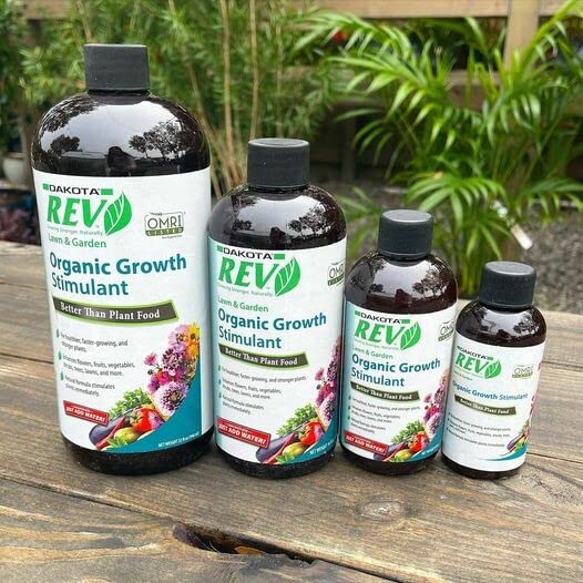 Organic REV Natural Plant Food 32 Ounce for Healthier Plants