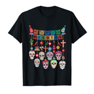 Dia De Los Muertos Funny Day of the dead Hanging skulls T-Shirt