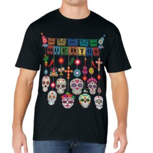 Dia De Los Muertos Funny Day of the dead Hanging skulls T-Shirt