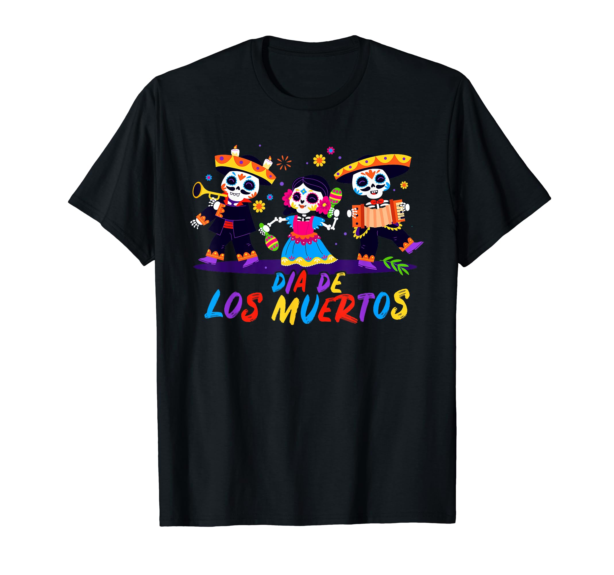 Dia de los Muertos Day of the dead Mexican | Mens & Womens T-Shirt