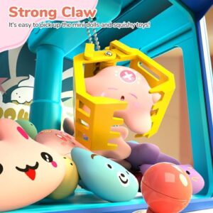 Skirfy Claw Machine for Kids, Claw Game Machine,Candy Machine with 27PCS Toy Prizes Inside,Boys Arcade Machine,Adjustable Sound,Great Birthday Gifts for Boys Girls