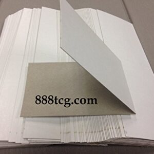 Empty Cardboard Sleeves for Stickers and Tattoos Vending Machine (100 Count)