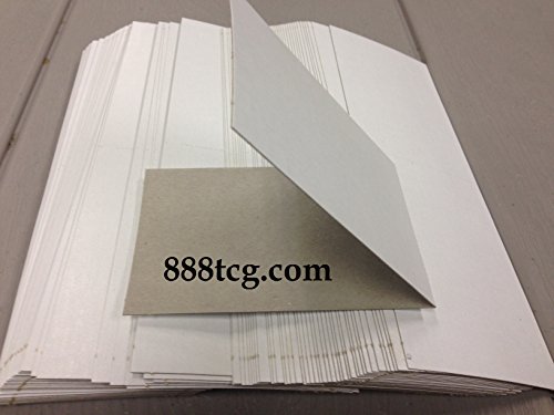 Empty Cardboard Sleeves for Stickers and Tattoos Vending Machine (100 Count)