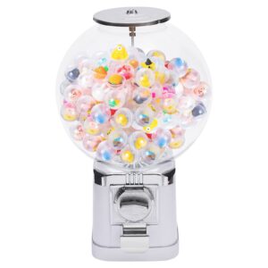 big bubble gumball machine,vending machine machine,suitable for retail stores, amusement parks, hypermarkets, parks, and game halls (white)