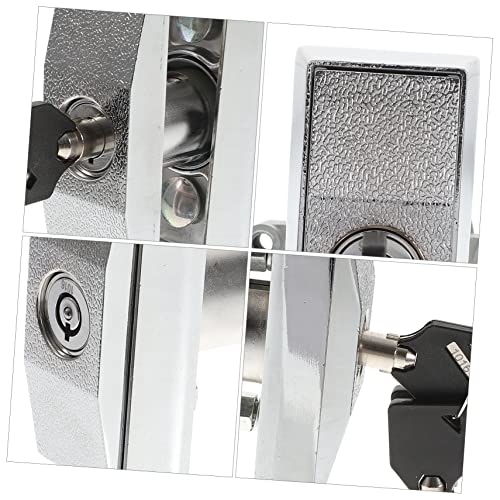 SOLUSTRE Automatic Vending Machine Lock Candy Machine Locking Bar Machine Lock Tool Gumball Machine Lock Soda Machine Lock Shed Door Lock Machine Lock Coin Zinc Alloy Snack Machine