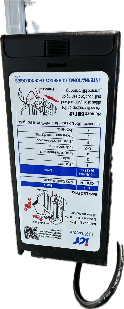 COMBO VENDING MACHINE GLASS FRONT W/CREDIT CARD READER