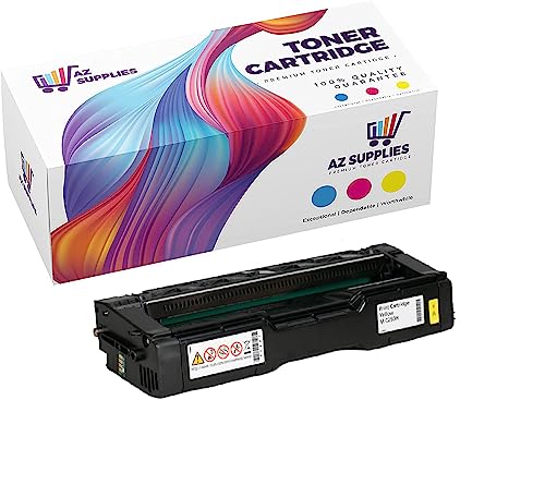 AZ SUPPLIES Compatible Toner Cartridge Replacement for RICOH 408339 (M C250H) with Ricoh M C250FW, M C250FWB, P C301W - Yellow