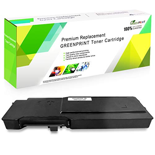 Remanufactured Toner Cartridge C400 C405【Extra High Yield】 GREENPRINT for Xerox C400 C400n C400dn C405 C405n C405dn MFP 10500 Pages for Black