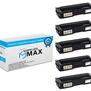 SuppliesMAX Compatible Replacement for Ricoh M-C250FW/M-C250FWB/P-C301W Toner Cartridge Combo Pack (2-BK/1-C/M/Y) (Type M-C250H) (408332B1CMY)