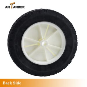 Antanker 8-Inch Plastic Wheel Replaces for Oregon 72-108 Wheel 8 x 175 Universal Wheel