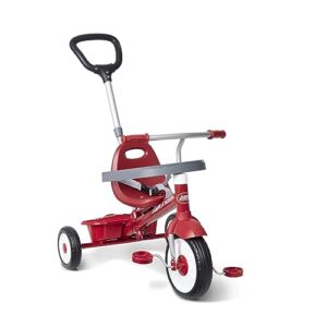 radio flyer 456 stroller tricycle, red