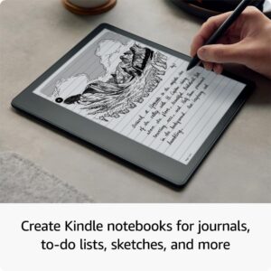 Certified Refurbished Amazon Kindle Scribe (32 GB) the first Kindle and digital notebook, all in one, with a 10.2” 300 ppi Paperwhite display, includes Premium Pen